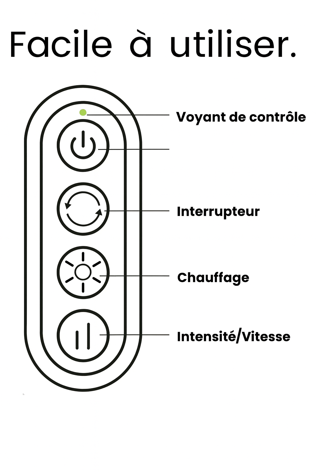 Luvorria épaules détendues